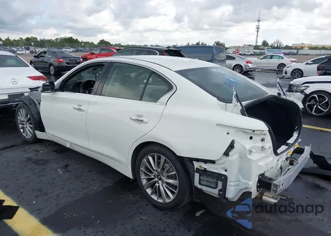 2019 Infiniti Q50 3.0T Luxe from USA, damaged, VIN JN1EV7AP9KM518666